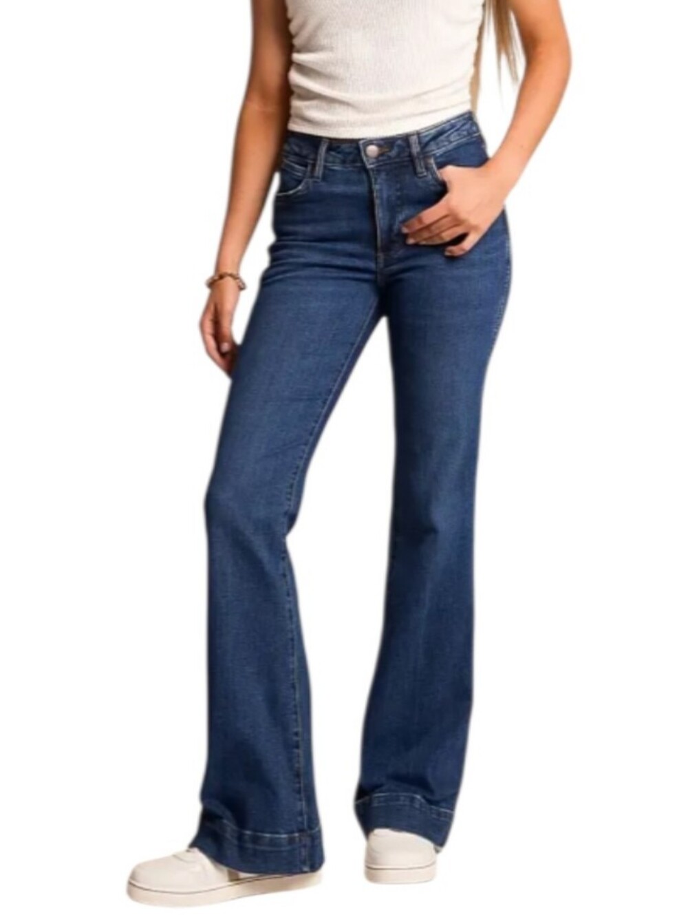 Wrangler Retro Mae Wide Leg Mid-Rise Jeans-NWT